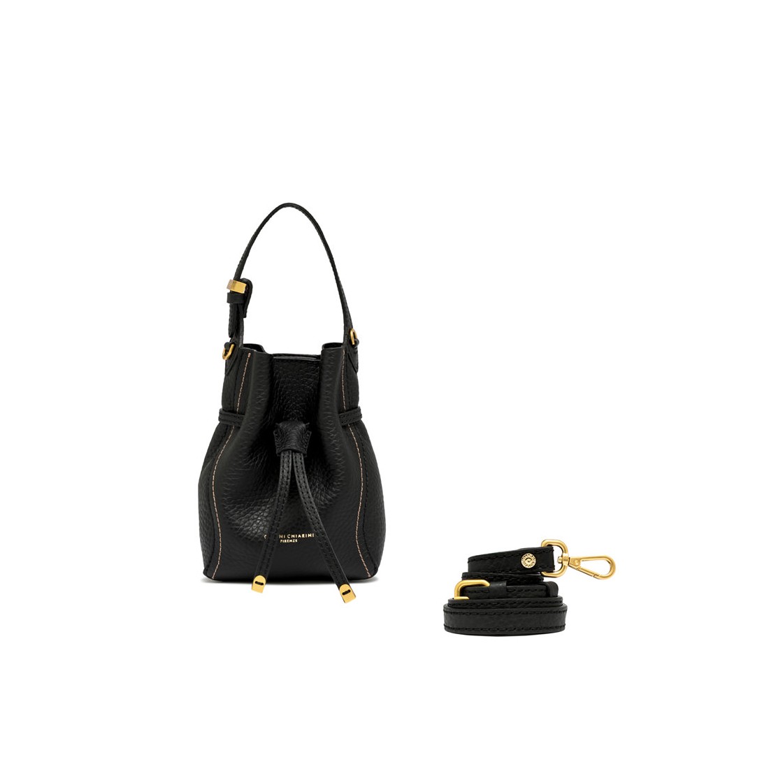 BORSA PELLE SIENNA GIANNI CHIARINI BS11785-RNGDBL 001