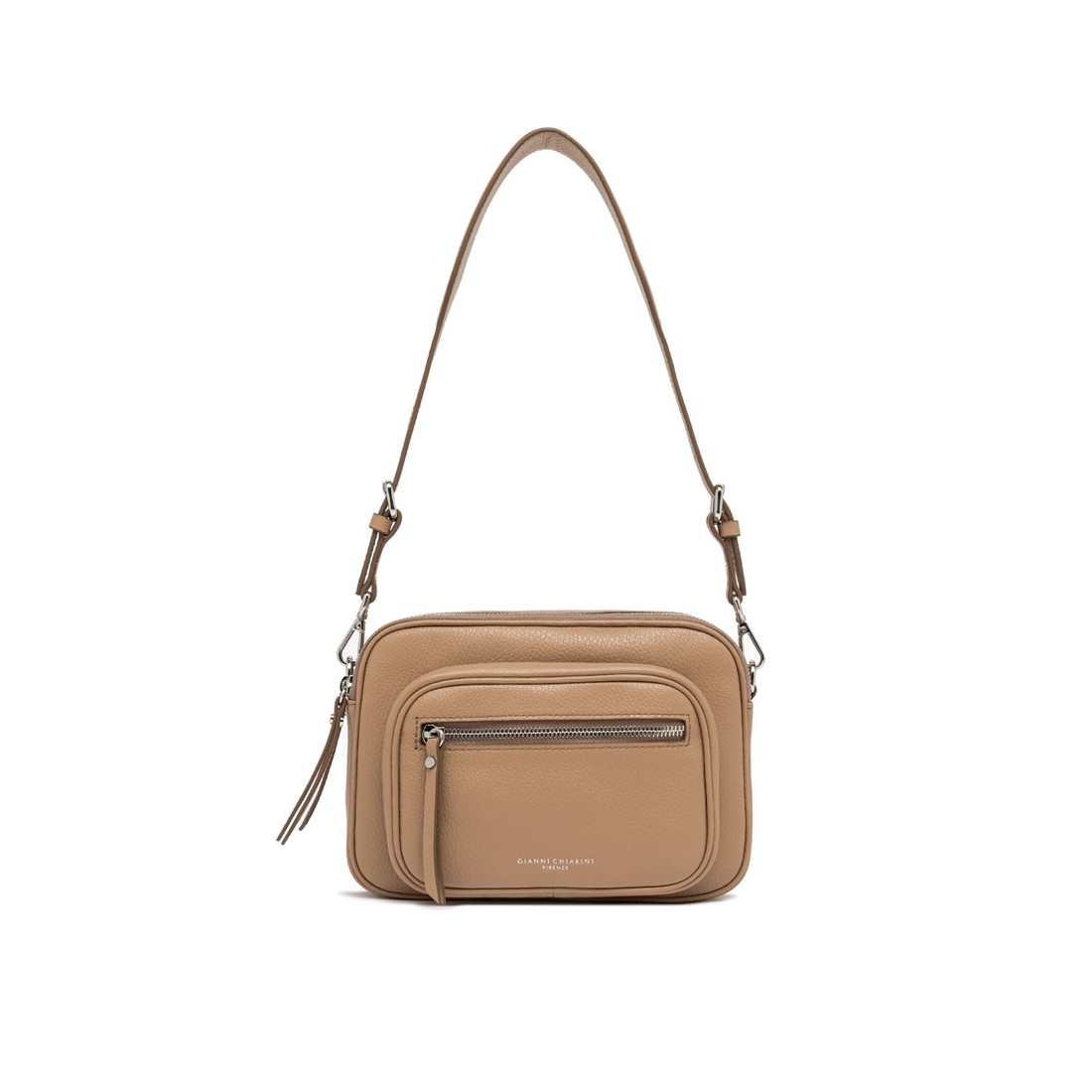 BORSA PELLE CARRE GIANNI CHIARINI BS11806/COMM-GRN 5313