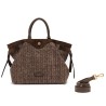 BORSA PELLE E TESSUTO CLAUDETTE GIANNI CHIARINI BS11901/COMM-PGLSPG 13840