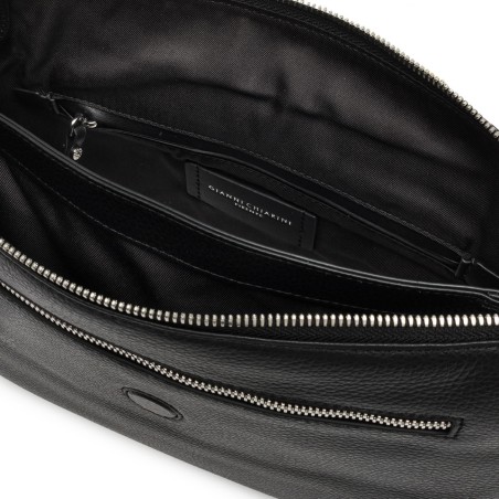 BORSA PELLE THREE GIANNI CHIARINI BS12305/COMM-GRN 001