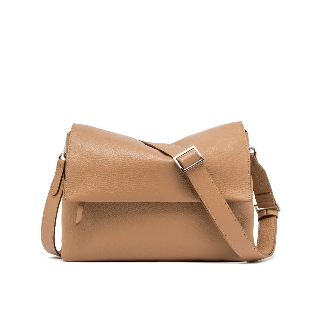 BORSA PELLE THREE GIANNI CHIARINI BS12305/COMM-GRN 5313