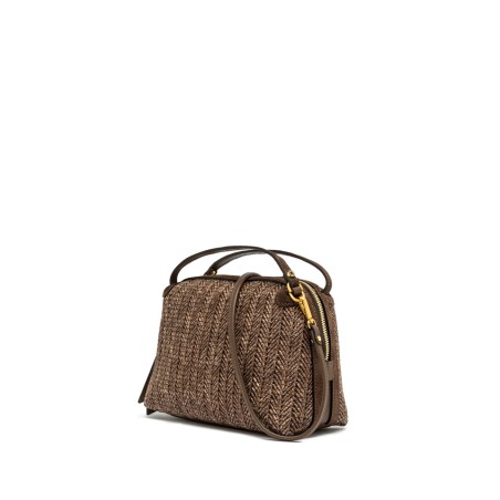 BORSA IN PELLE E TESSUTO ALIFA GIANNI CHIARINI BS8788/COMM-PGLSPG 13840