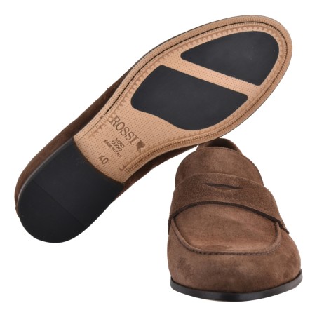 MOCASSINO CAMOSCIO ROSSI 264 MUSTANG