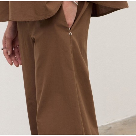 PANTALONE GUENDA OTTOD'AME PCH-DP9741-2 CIOCCOLATA