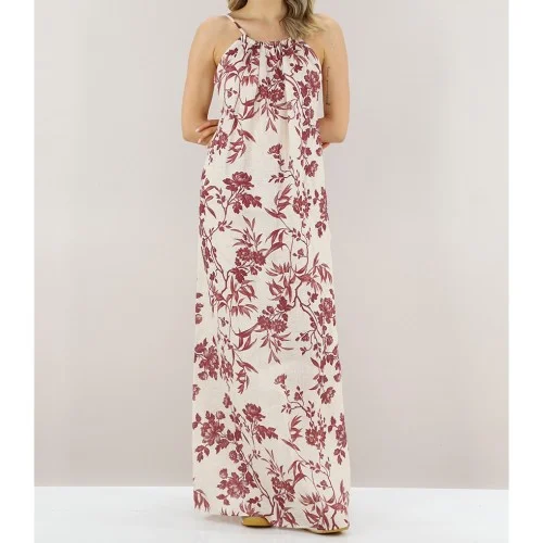 ABITO EMMY STAMPA FIORE SEMICOUTURE S6SS59 FLW65