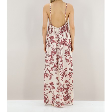 ABITO EMMY STAMPA FIORE SEMICOUTURE S6SS59 FLW65