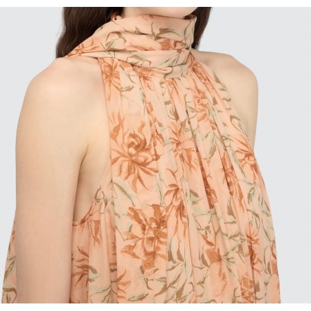 ABITO ROSALIND STAMPA FIORE SEMICOUTURE Y6SS15 FLW58