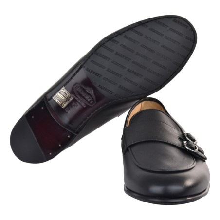MOCASSINO DOPPIA FIBBIA BARRETT 261U025.6 NERO