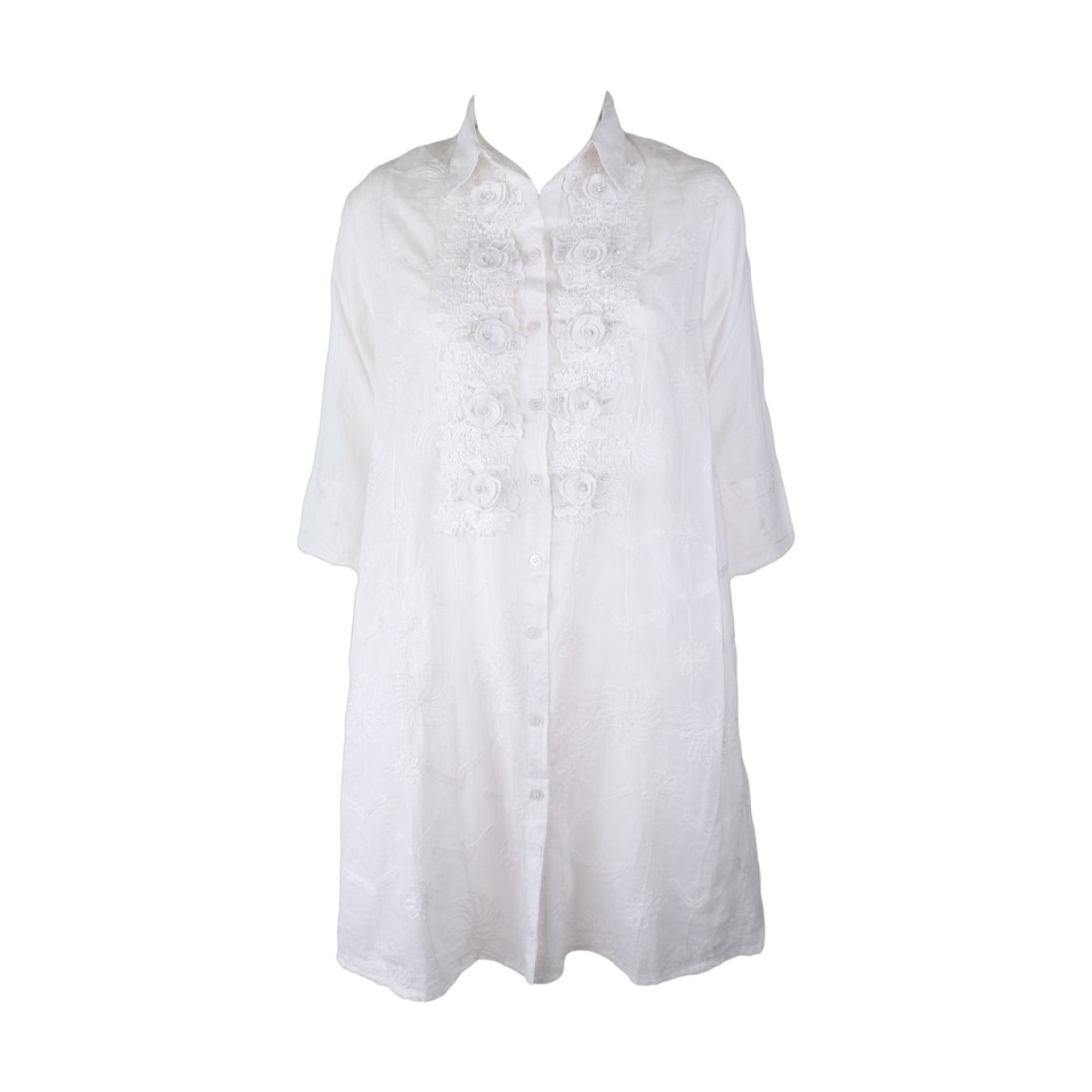 ROMINA ABITO CAMICIA ICONIQUE 003 WHITE
