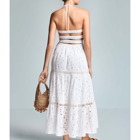 SIRYA LONG DRESS ICONIQUE 007 WHT