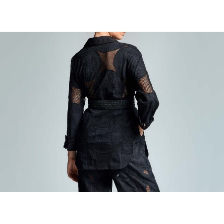 LILY OVER SHIRT ICONIQUE 009 BLACK