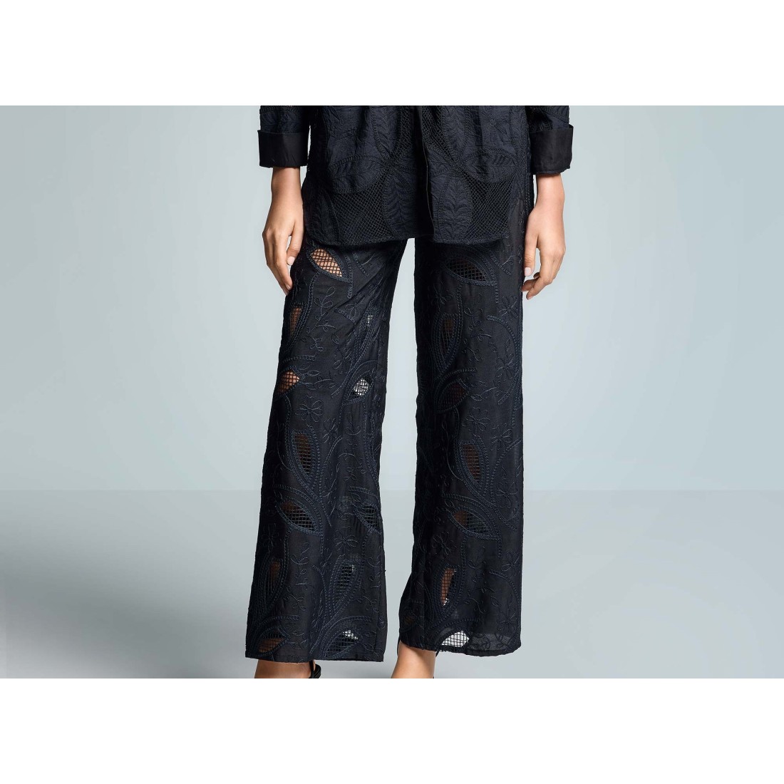 STAR PALAZZO PANT ICONIQUE 010 BLACK