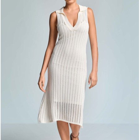 PHOEBE DRESS ICONIQUE 105 OFFWHITE