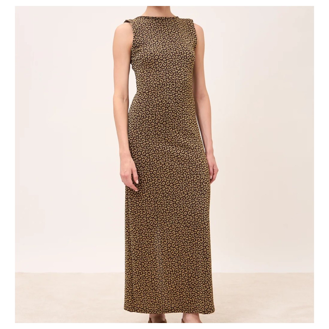 ABITO LUNGO LUCE ACHIOTE.MACU ORO