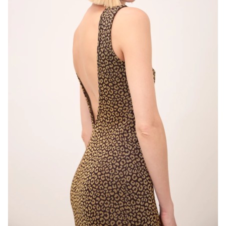 ABITO LUNGO LUCE ACHIOTE.MACU ORO