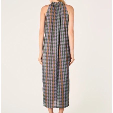 ABITO LUNGO OVER ARTEMIDE LUCE ARTEMIDE.OBLO VERDE