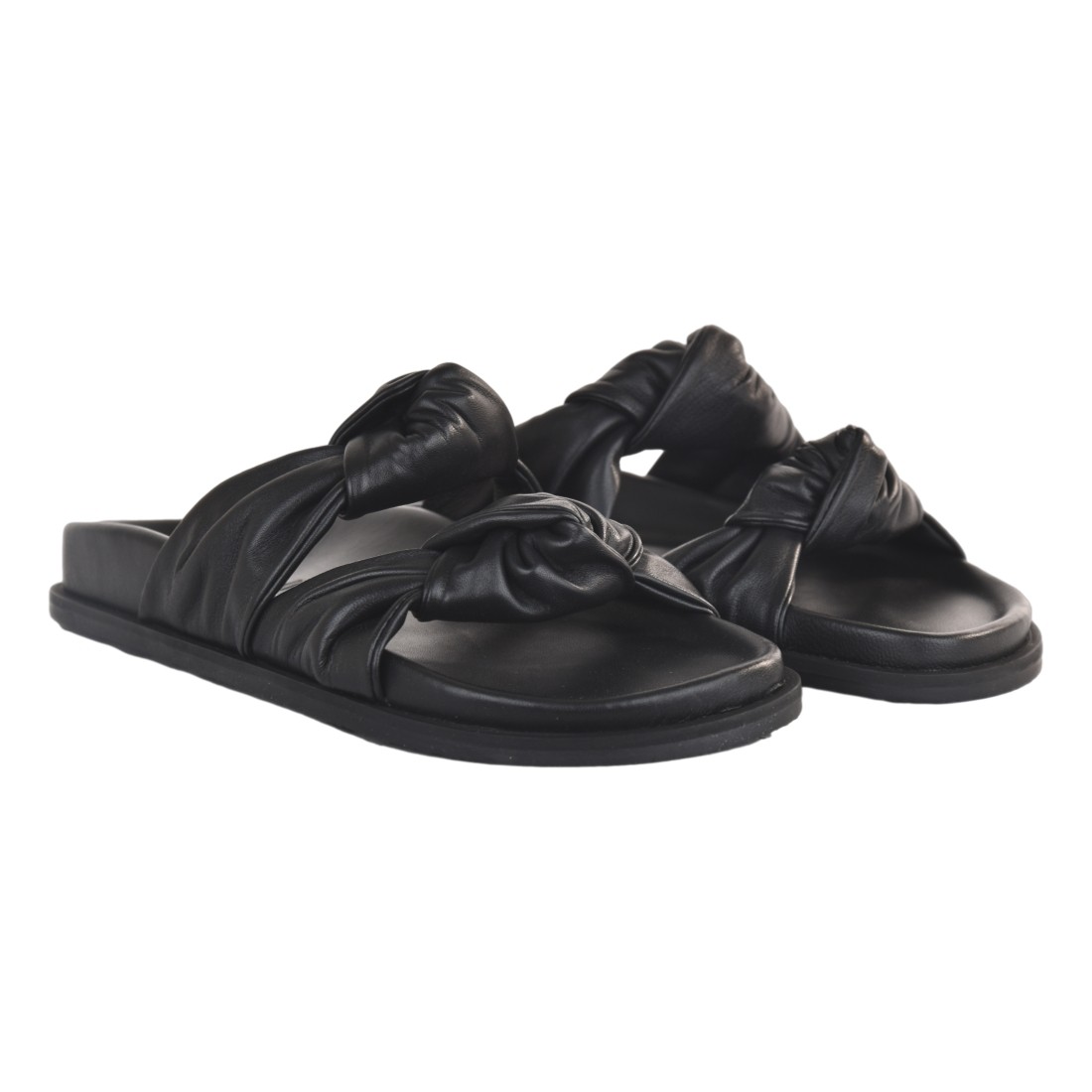 CIABATTA DOPPIA FASCIA ELENA IACHI M64 BLACK