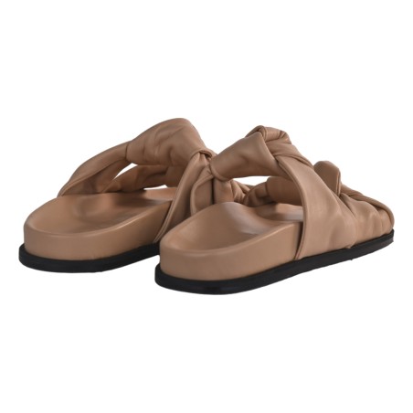 CIABATTA DOPPIA FASCIA ELENA IACHI M64 NUDE