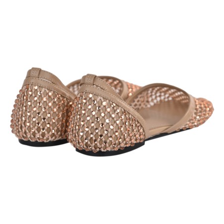BALLERINA RETE E STRASS CON CINTURINO STRATEGIA R10 SAND