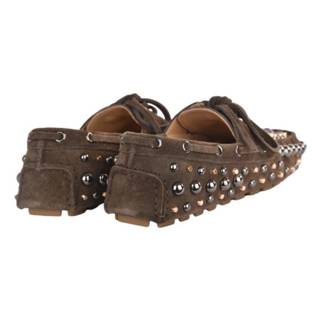 MOCASSINO BORCHIE STRATEGIA R50 DKBROWN