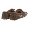 MOCASSINO BORCHIE STRATEGIA R50 DKBROWN