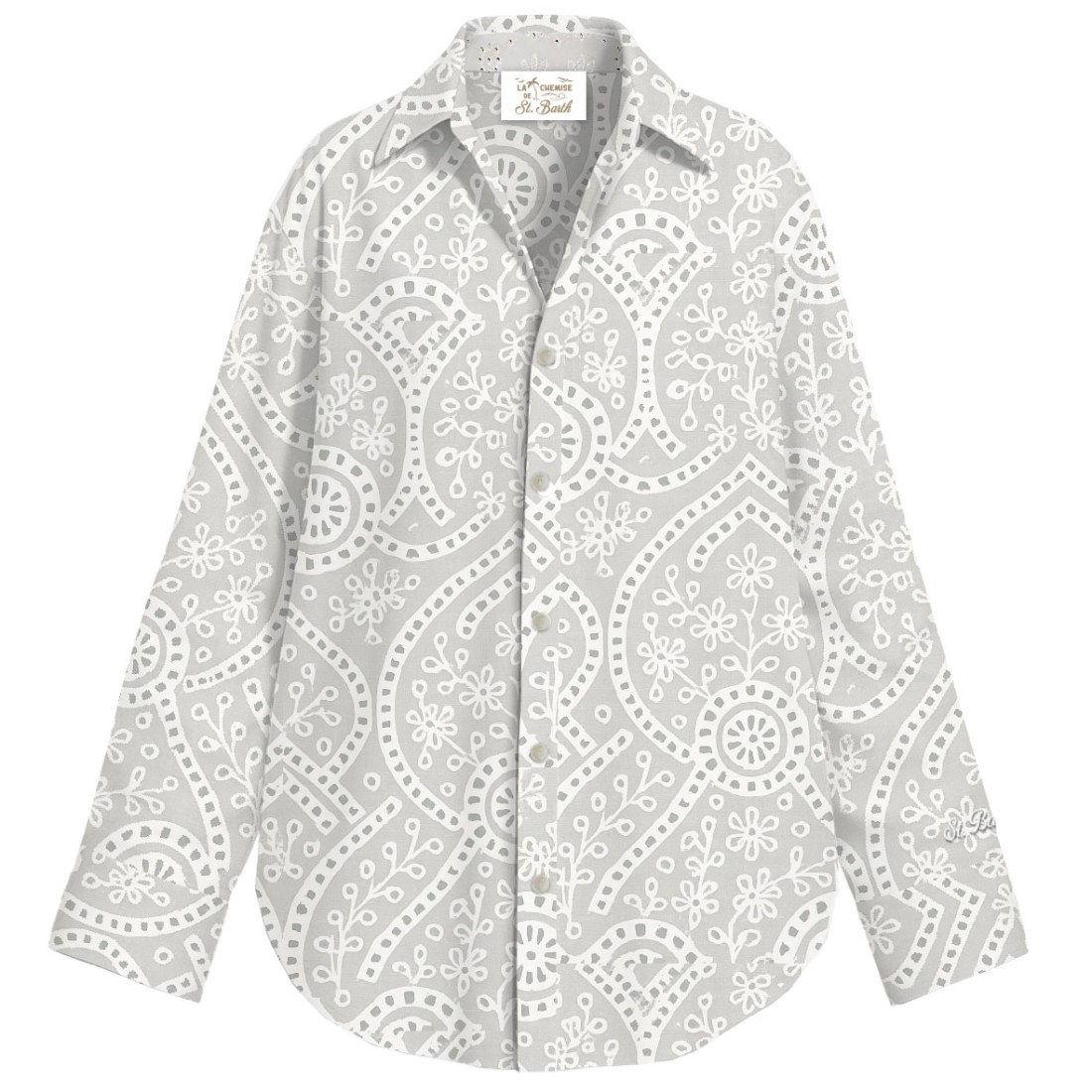 CRISTAL SHIRT SANGALLO EMBRY 01 MC2 SAINT BARTH CYS0001 01000L