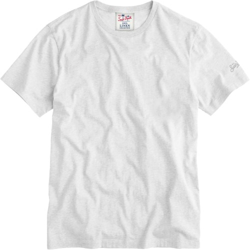 ECSTASEA LINEN T-SHIRT 01N MC2 SAINT BARTH ECS0003 01138L
