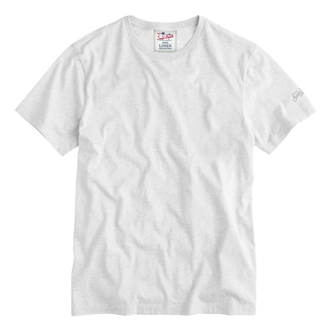 ECSTASEA LINEN T-SHIRT 01N MC2 SAINT BARTH ECS0003 01138L