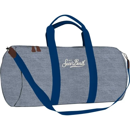 JETLEG ROUND LINEN DENIM MC2 SAINT BARTH JTEL008 01250L