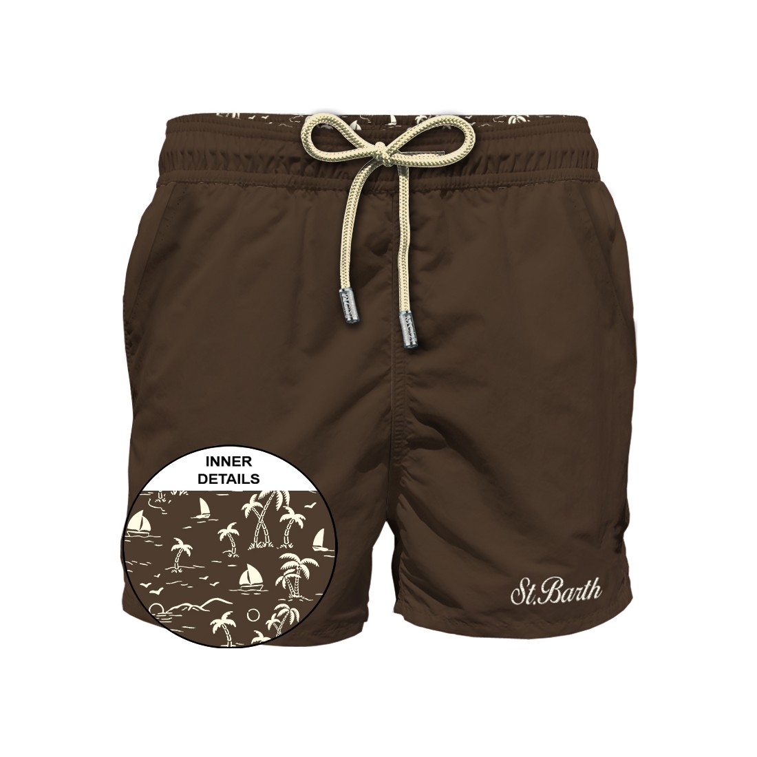 PATMOS SWIMSHORT TOILE 18H MC2 SAINT BARTH PATM001 00085L