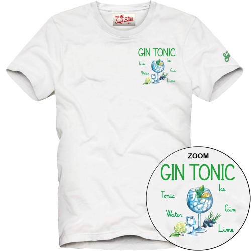PORTOFINO T-SHIRT GIN TONIC 01N MC2 SAINT BARTH POT0001 02489L