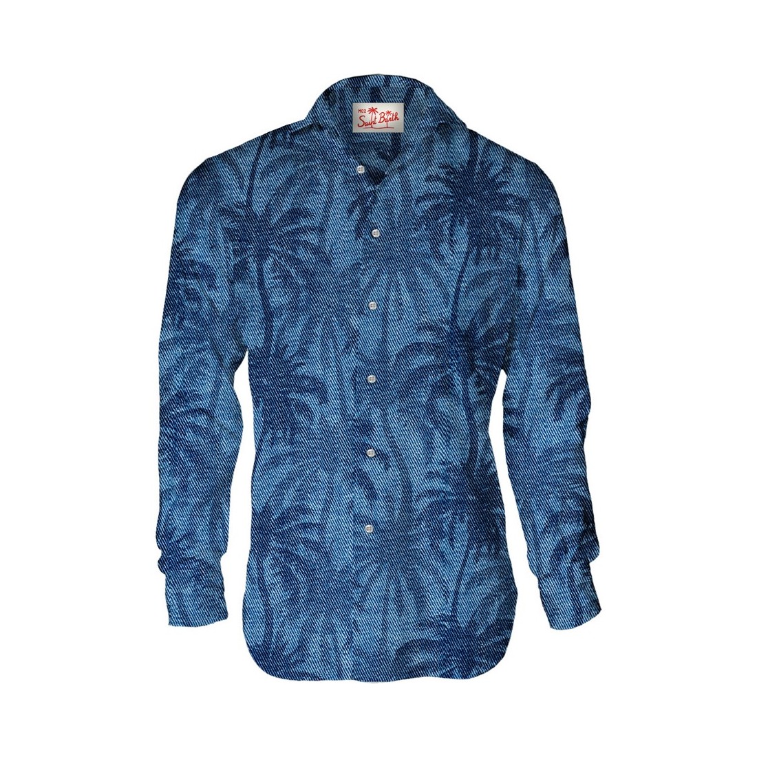 SIKELIA SHIRT PALM FOREST 31 MC2 SAINT BARTH SIK0001 01192L