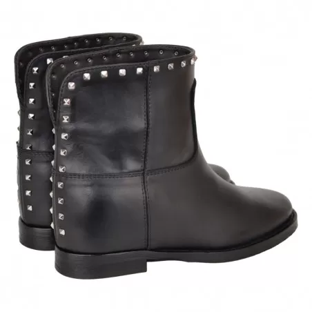 TRONCHETTO PROFILO PIRAMIDI VIA ROMA 15 3158 NERO