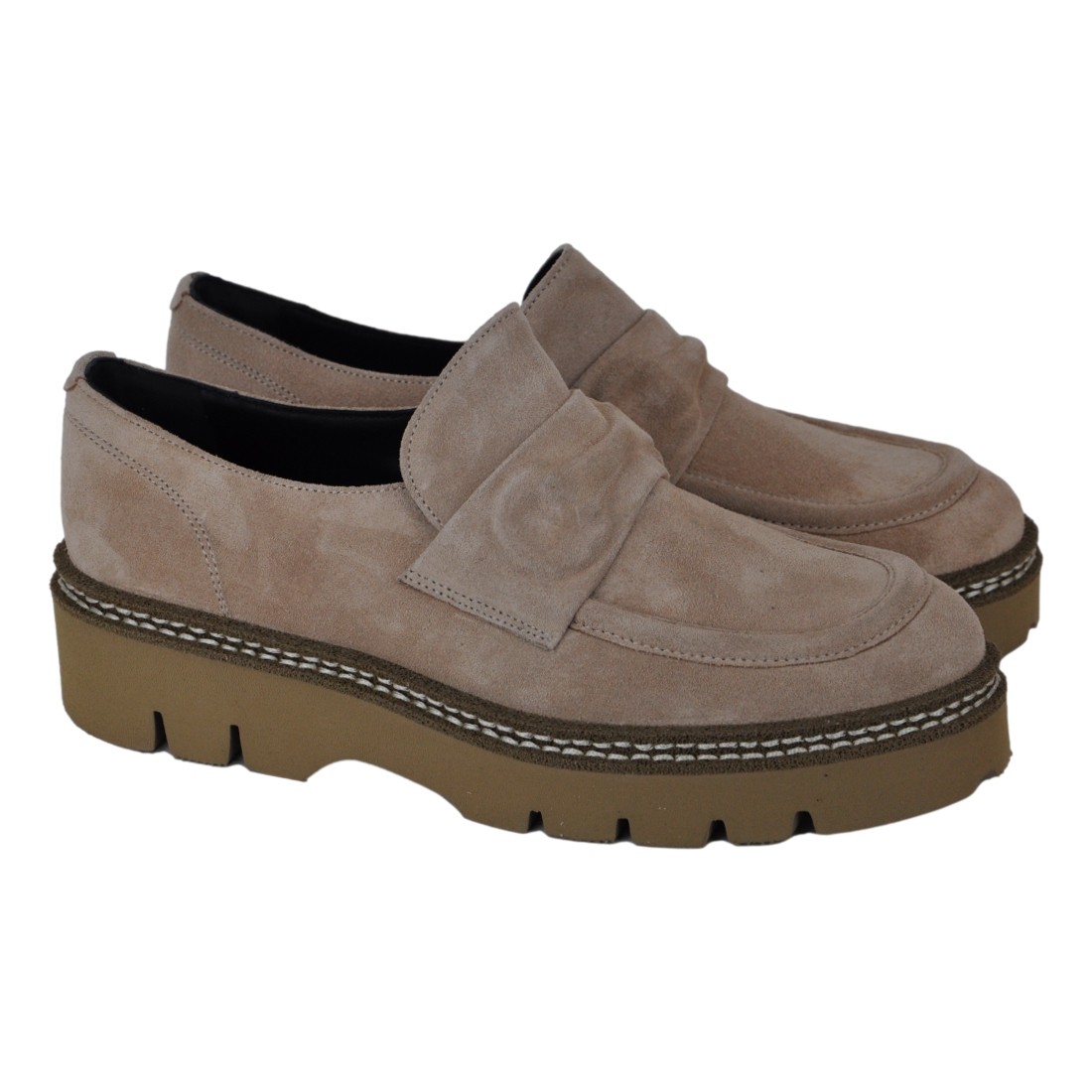 MOCASSINO IN CAMOSCIO LA PARIGINA 336/435 DAINO
