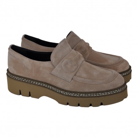 MOCASSINO IN CAMOSCIO LA PARIGINA 336/435 DAINO