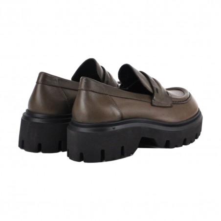 MOCASSINO IN PELLE POESIE VENEZIANE JMN62Q TAUPE