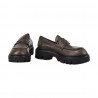 MOCASSINO IN PELLE POESIE VENEZIANE JMN62Q TAUPE