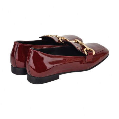 MOCASSINO IN  VERNICE CON MORSETTO POESIE VENEZIANE KIG58 CARTIER