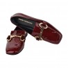MOCASSINO IN  VERNICE CON MORSETTO POESIE VENEZIANE KIG58 CARTIER