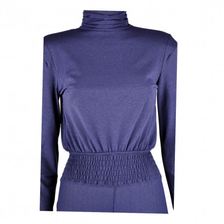 TUTA J/LRX COLLO E MANICA SO ALLURE L66035 NAVYBLUE