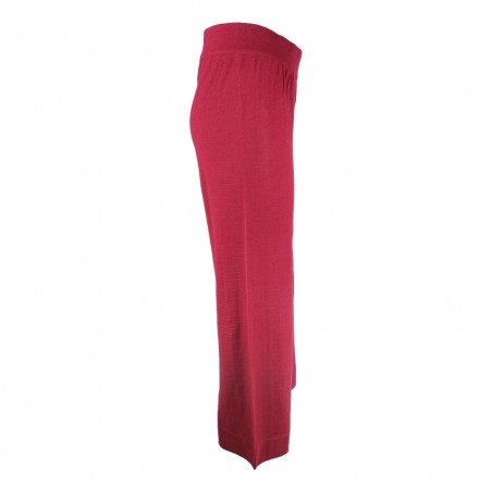PANTALONE PALAZZO M/LANA SO ALLURE R66036 WINE