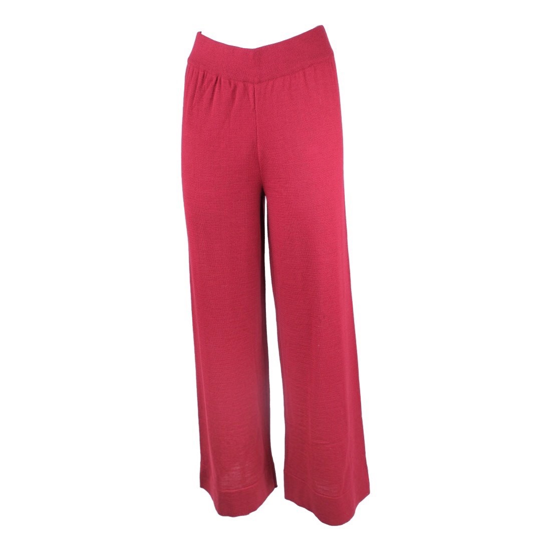 PANTALONE PALAZZO M/LANA SO ALLURE R66036 WINE