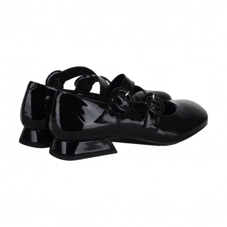 DECOLTE' CON CINTURINI POESIE VENEZIANE SPR110Q NERO