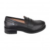 MOCASSINO NAPPA LA PARIGINA V7101-944-G NERO