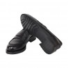 MOCASSINO NAPPA LA PARIGINA V7101-944-G NERO