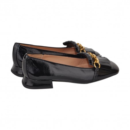 ACCOLLATA CON FRANGIA E CATENA LA PARIGINA Z8311-308-M NERO