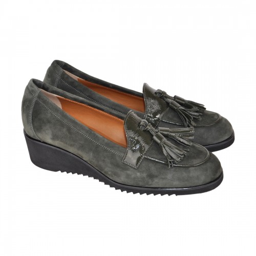 MOCASSINO CON NAPPINE TORLASCO 4349.1 LICHENE