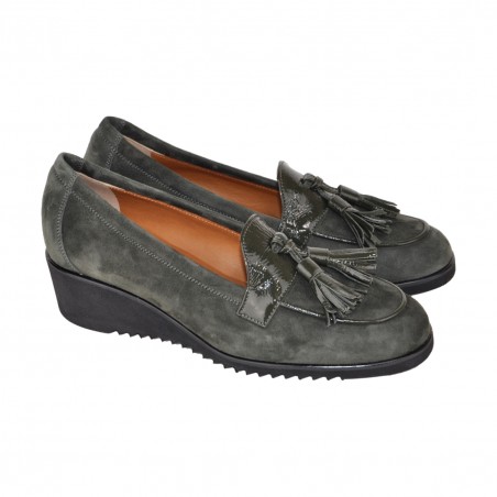 MOCASSINO CON NAPPINE TORLASCO 4349.1 LICHENE
