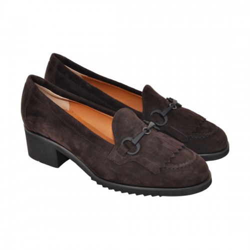 MOCASSINO CON FRANGE E MORSETTO TORLASCO 4398.3 T.MORO