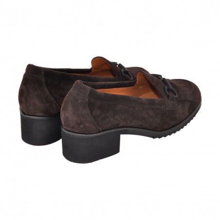 MOCASSINO CON FRANGE E MORSETTO TORLASCO 4398.3 T.MORO